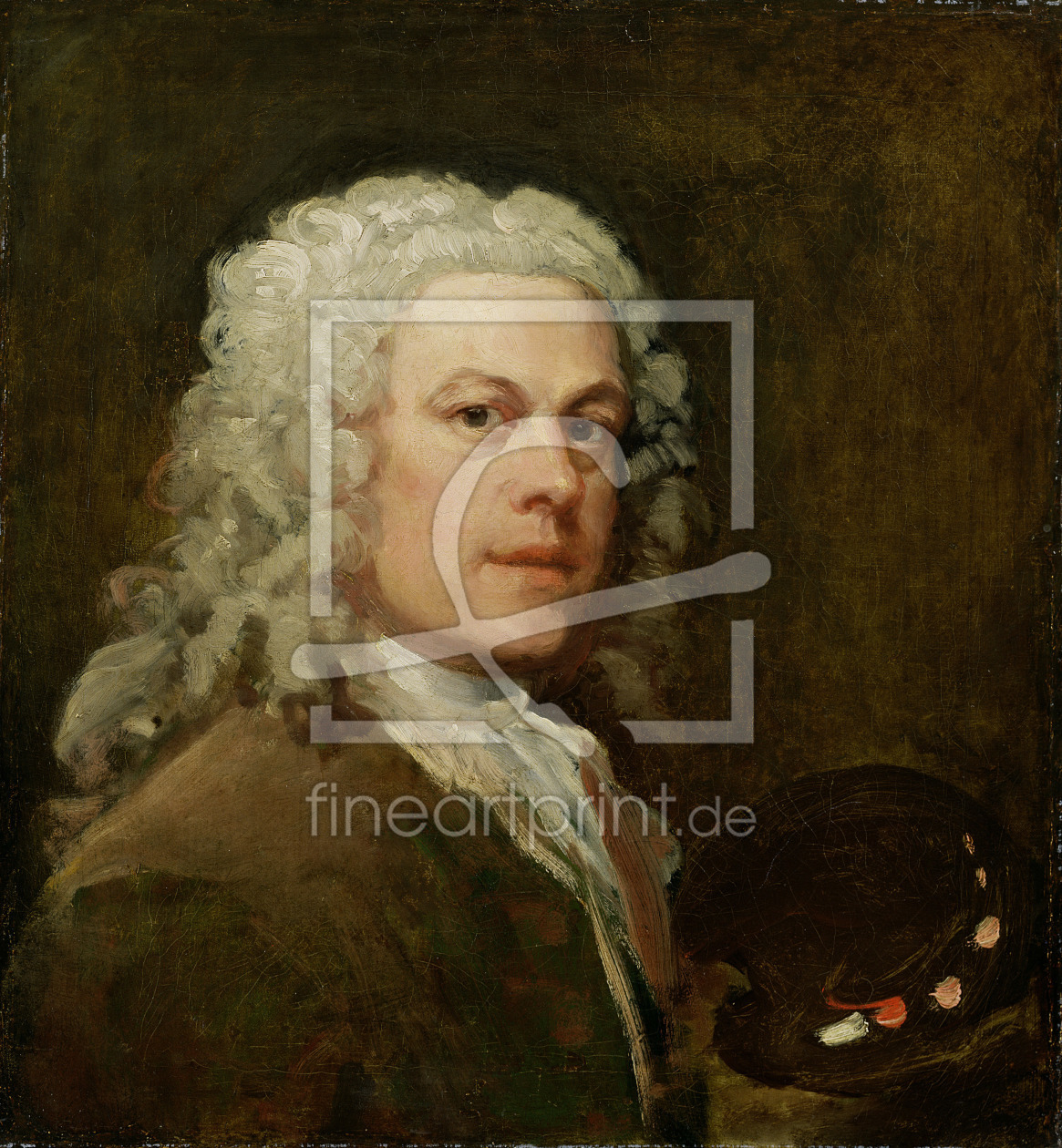 Bild-Nr.: 31000646 Self Portrait, c.1735-40 erstellt von Hogarth, William