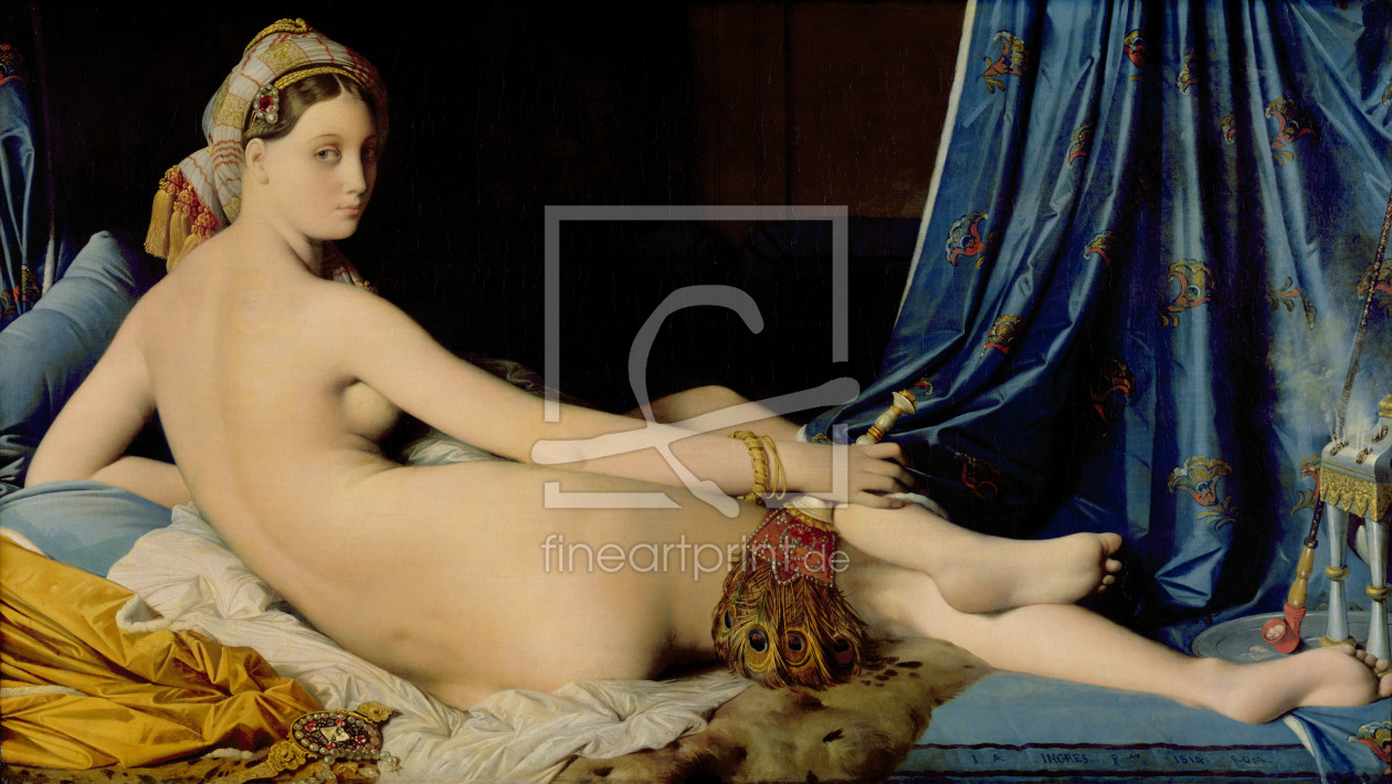 Bild-Nr.: 31000688 The Grande Odalisque, 1814 erstellt von Ingres, Jean-Auguste-Dominique