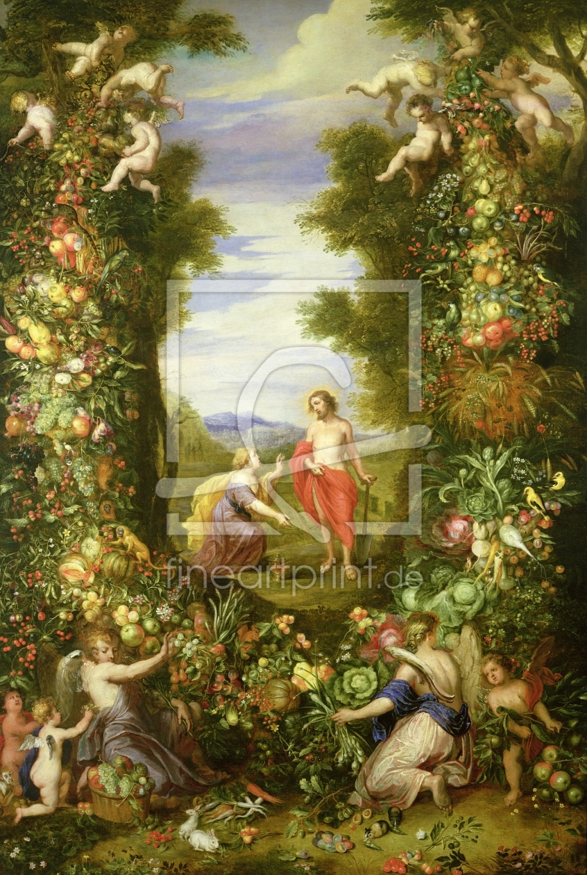 Bild-Nr.: 31000693 Christ and Mary Magdalene erstellt von Jan Brueghel der Ältere