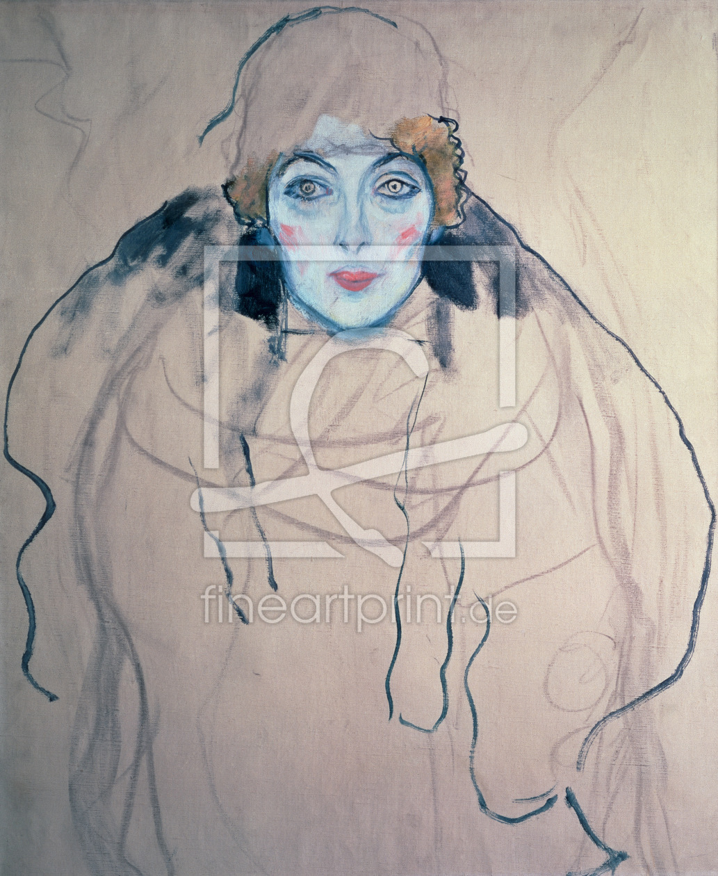 Bild-Nr.: 31000717 Head of a Woman erstellt von Klimt, Gustav