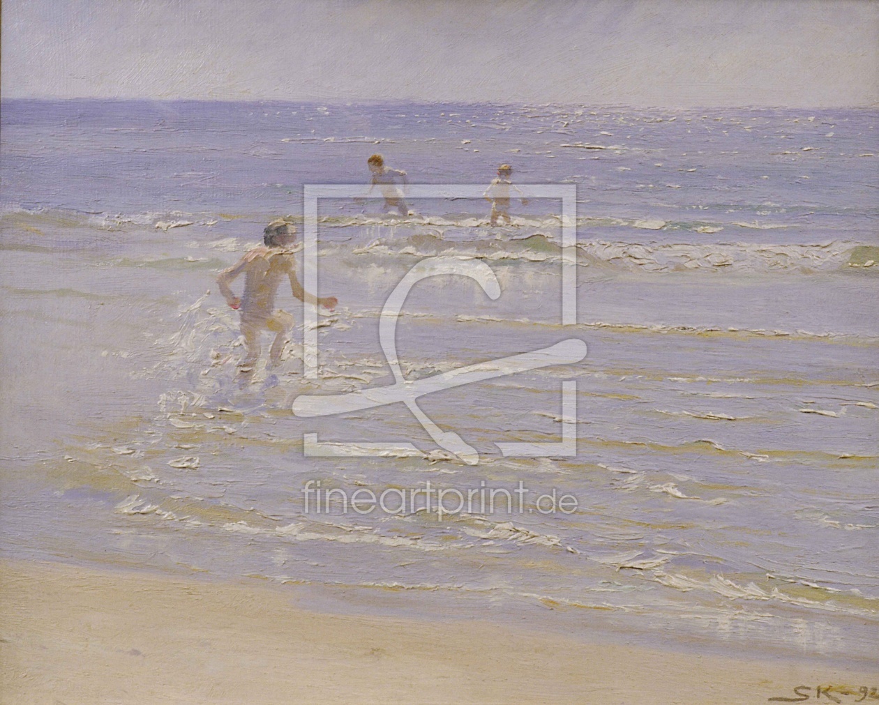 Bild-Nr.: 31000737 Sunshine at Skagen: Boys Swimming, 1892 Bild-Nr.: 31000737 Sunshine at Skagen: Boys Swimming, 1892 erstellt von Kroyer, Peter Severin