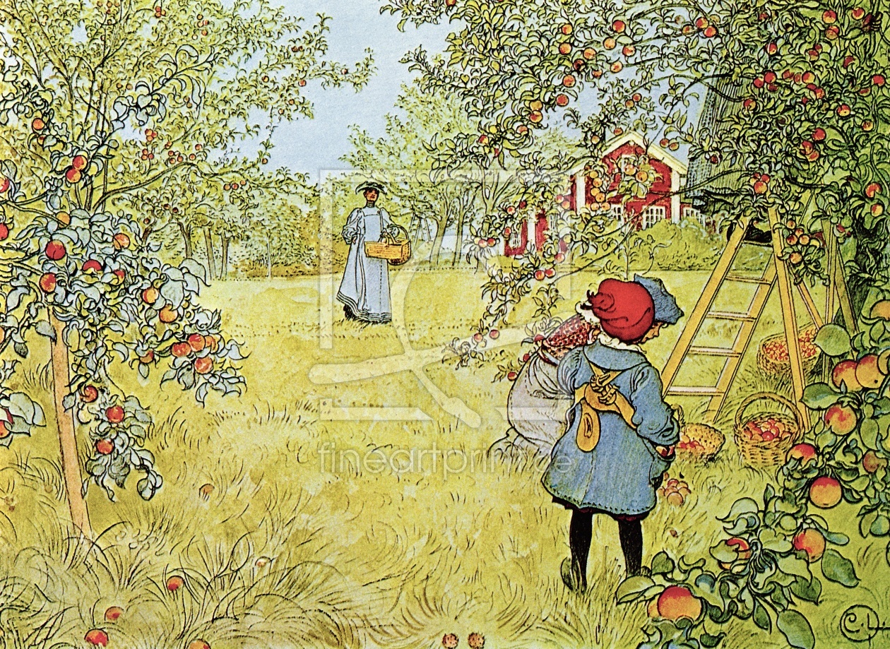 Bild-Nr.: 31000741 The Apple Harvest erstellt von Larsson, Carl