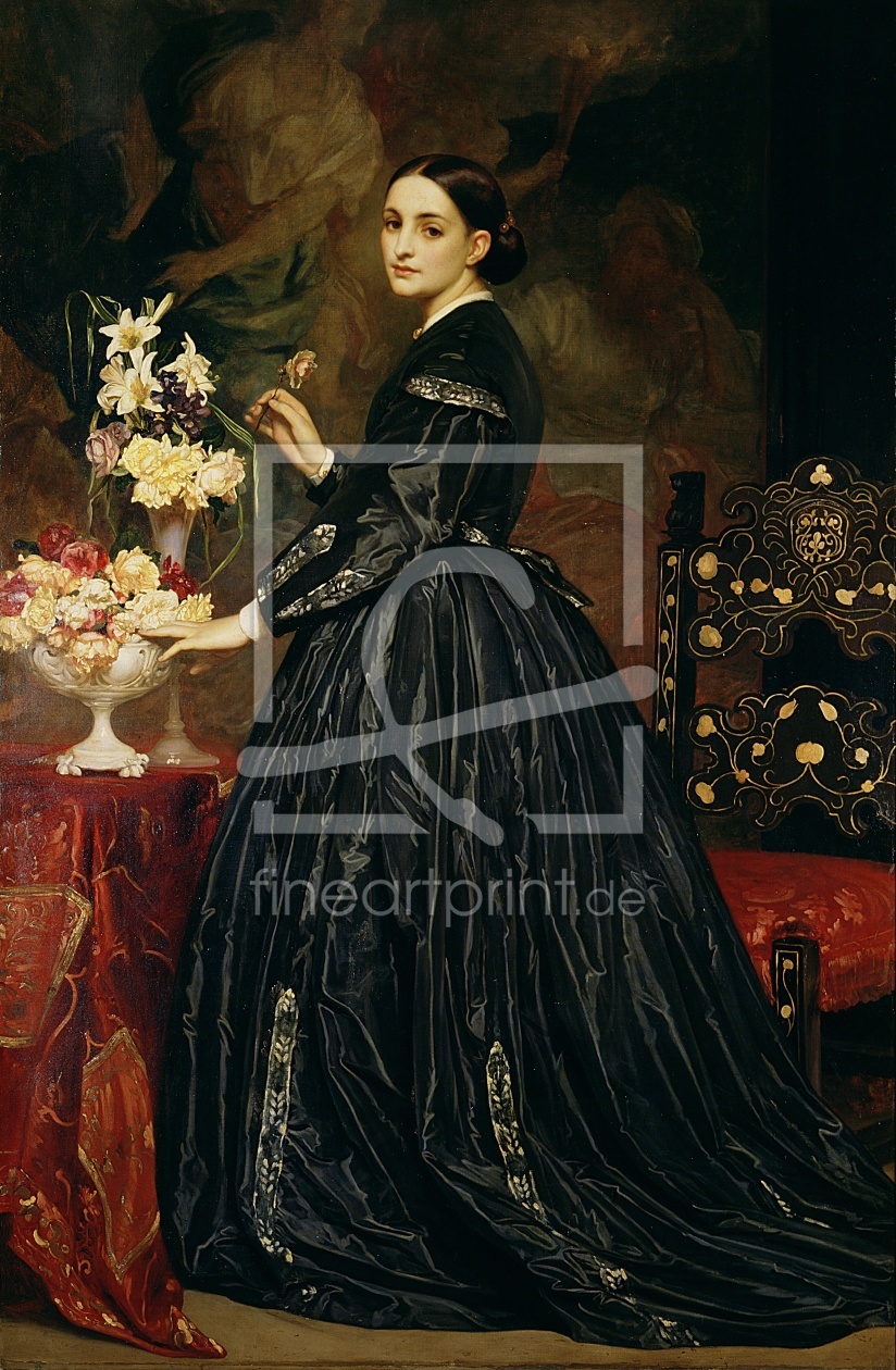 Bild-Nr.: 31000746 Mrs James Guthrie, c.1864-5 Bild-Nr.: 31000746 Mrs James Guthrie, c.1864-5 erstellt von Leighton, Frederic