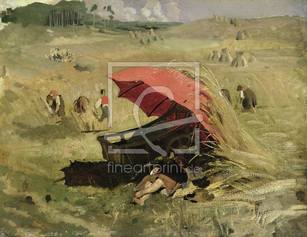 Bild-Nr.: 31000751 The Red Sunshade, c.1860 Bild-Nr.: 31000751 The Red Sunshade, c.1860 erstellt von Lenbach, Franz