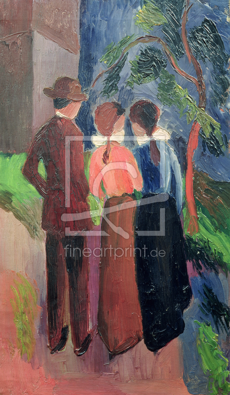 Bild-Nr.: 31000762 The Walk, 1914 erstellt von Macke, August