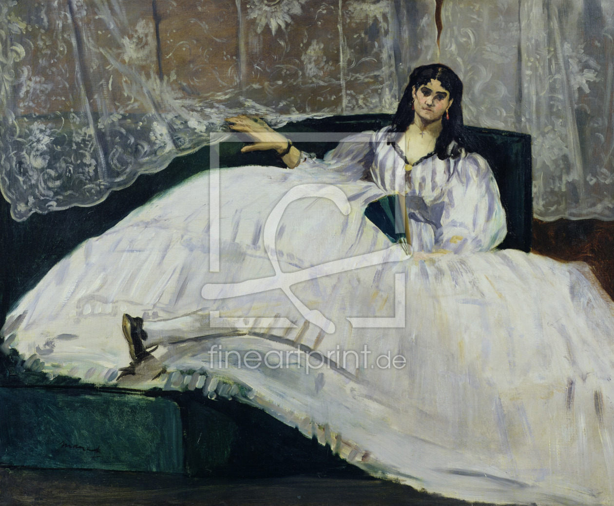 Bild-Nr.: 31000773 Portrait of Jeanne Duval, 1862 erstellt von Manet, Edouard