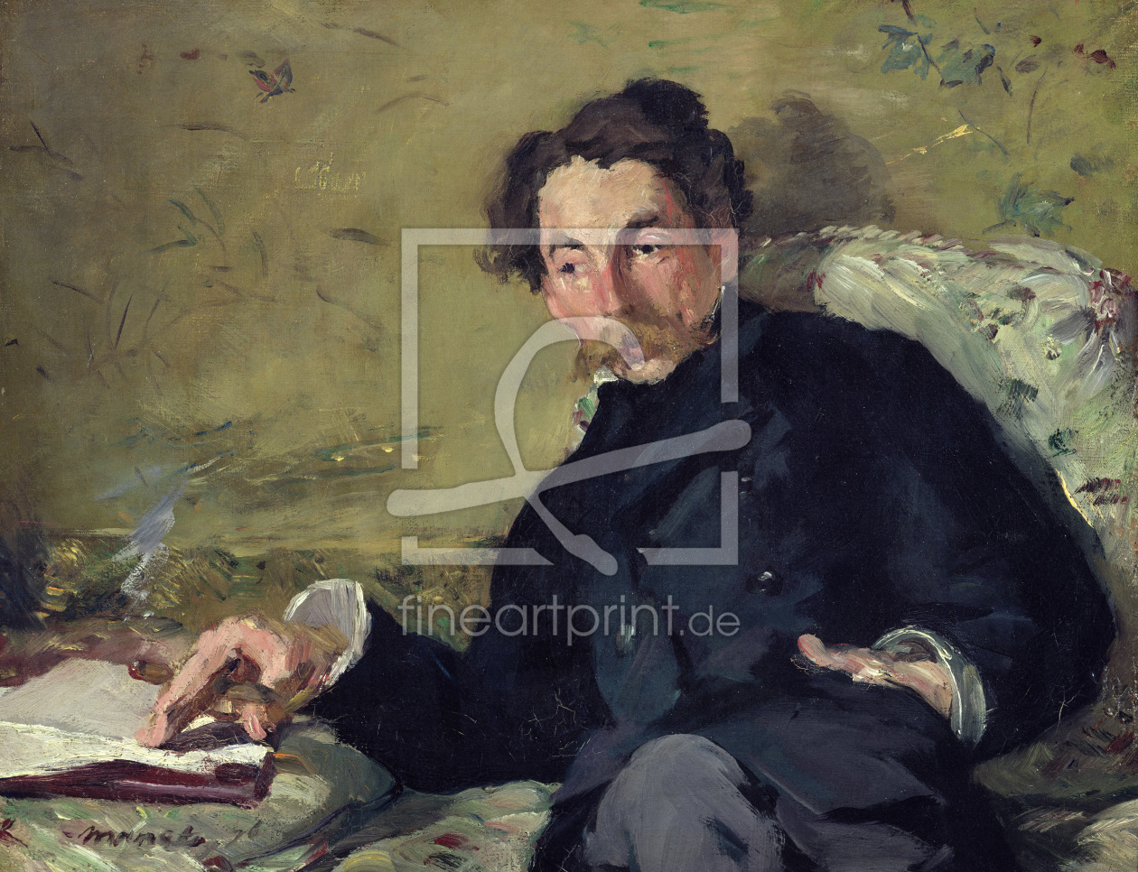 Bild-Nr.: 31000776 Stephane Mallarme 1876 erstellt von Manet, Edouard