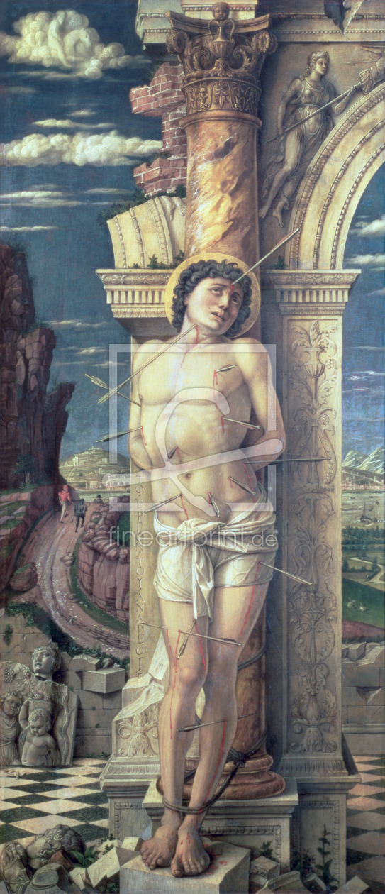 Bild-Nr.: 31000787 St. Sebastian, c.1459 erstellt von Mantegna, Andrea