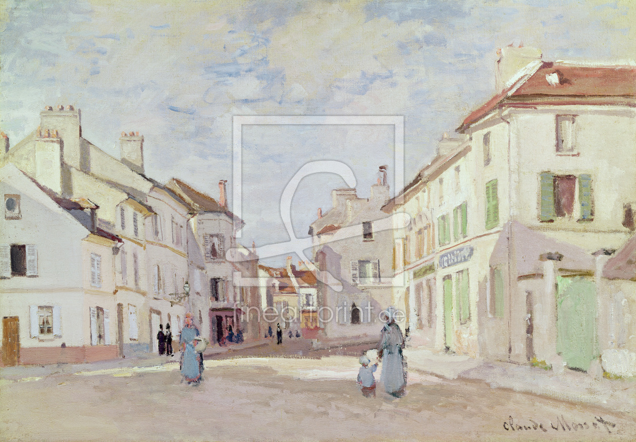 Bild-Nr.: 31000833 Rue de la Chaussee at Argenteuil erstellt von Monet, Claude