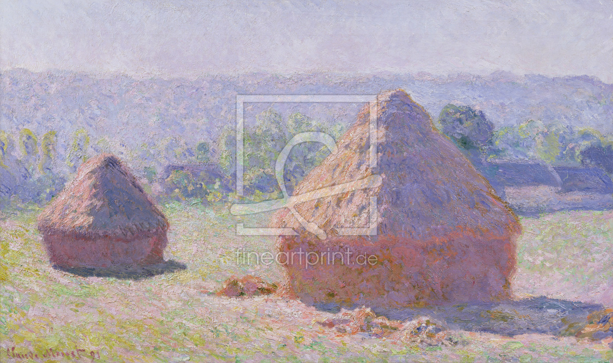 Bild-Nr.: 31000835 Grainstacks at the end of the Summer, Morning effect, 1891 Bild-Nr.: 31000835 Grainstacks at the end of the Summer, Morning effect, 1891 erstellt von Monet, Claude