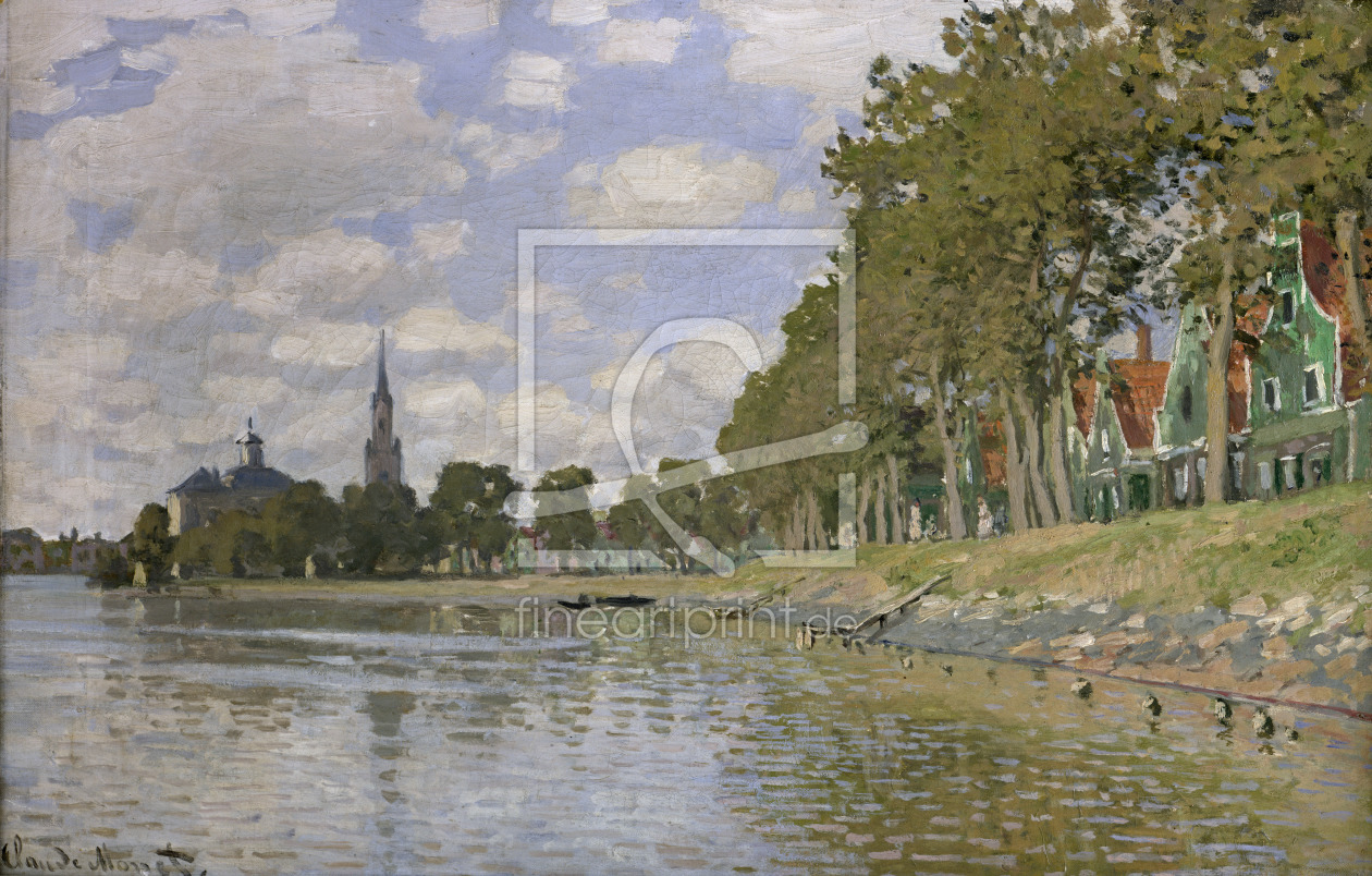 Bild-Nr.: 31000845 Zaandam 1871 Bild-Nr.: 31000845 Zaandam 1871 erstellt von Monet, Claude