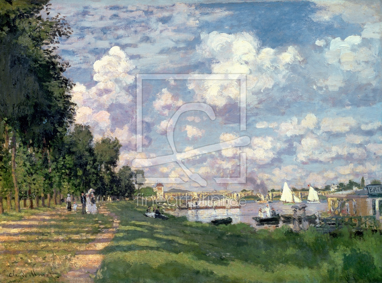 Bild-Nr.: 31000889 The Marina at Argenteuil, 1872 erstellt von Monet, Claude