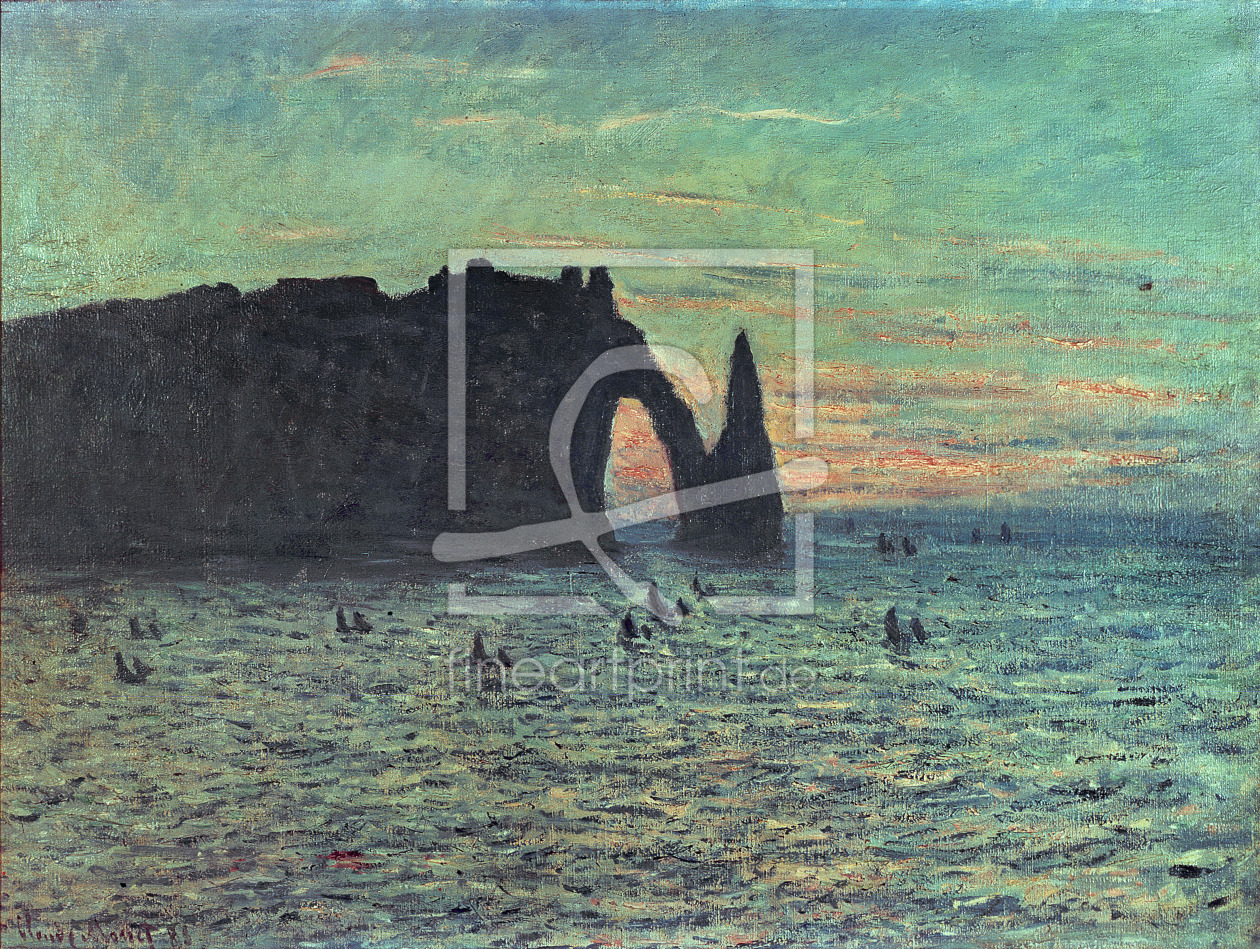 Bild-Nr.: 31000897 The Hollow Needle at Etretat, 1883 Bild-Nr.: 31000897 The Hollow Needle at Etretat, 1883 erstellt von Monet, Claude