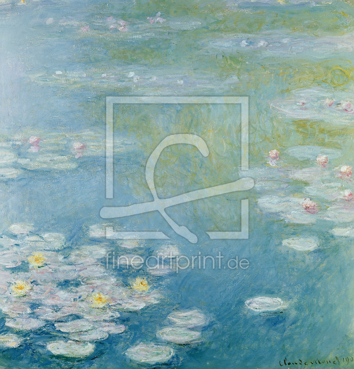Bild-Nr.: 31000899 Nympheas at Giverny, 1908 erstellt von Monet, Claude