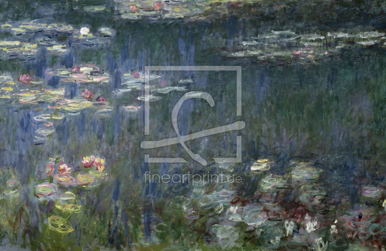 Bild-Nr.: 31000908 Waterlilies: Green Reflections, 1914-18 erstellt von Monet, Claude