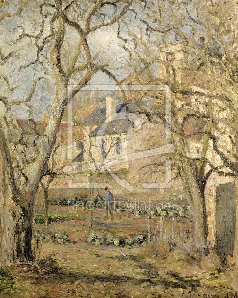 Bild-Nr.: 31000952 The Vegetable Garden, 1878 erstellt von Pissarro, Camille