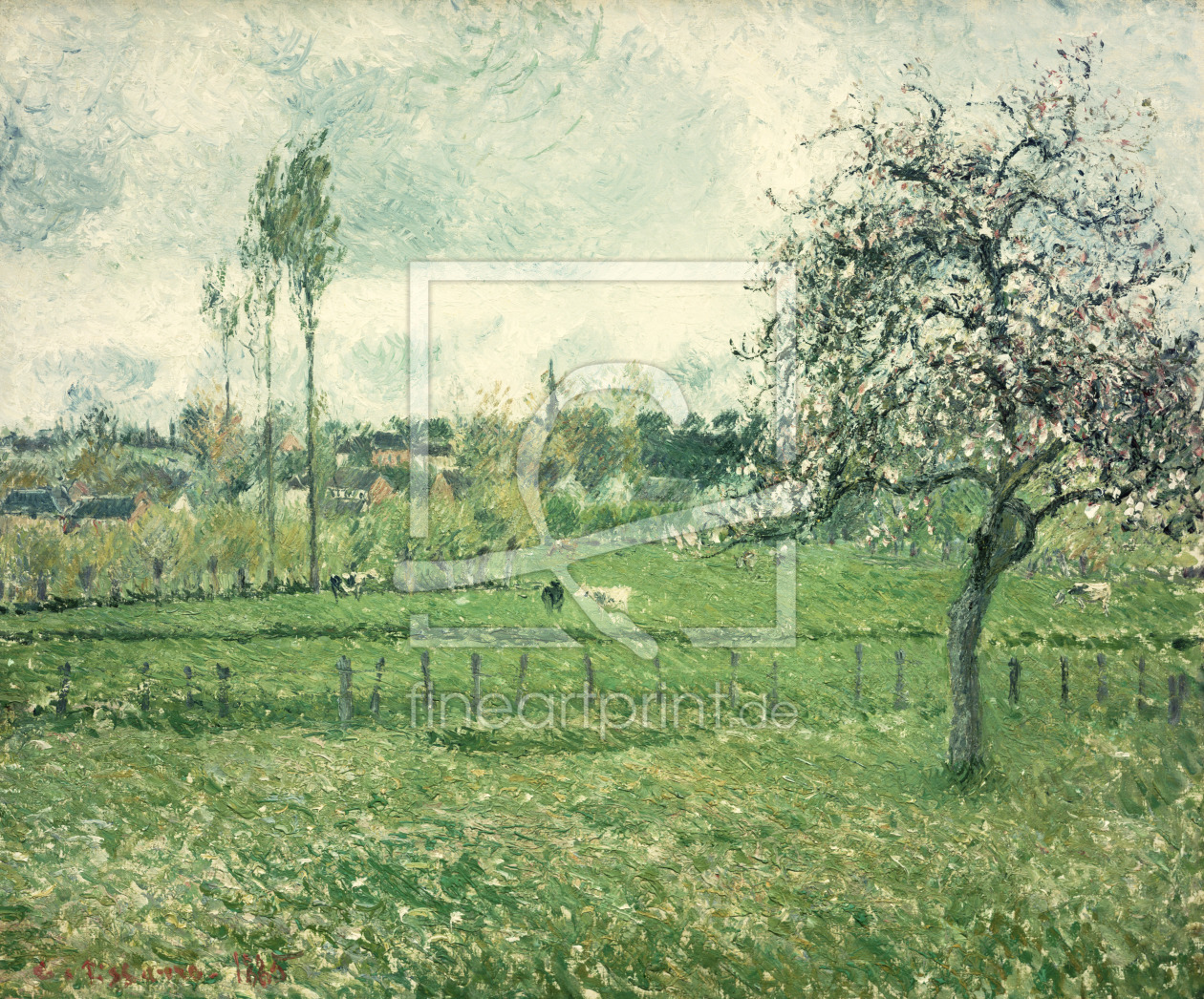 Bild-Nr.: 31000969 Meadow at Eragny, 1885 erstellt von Pissarro, Camille