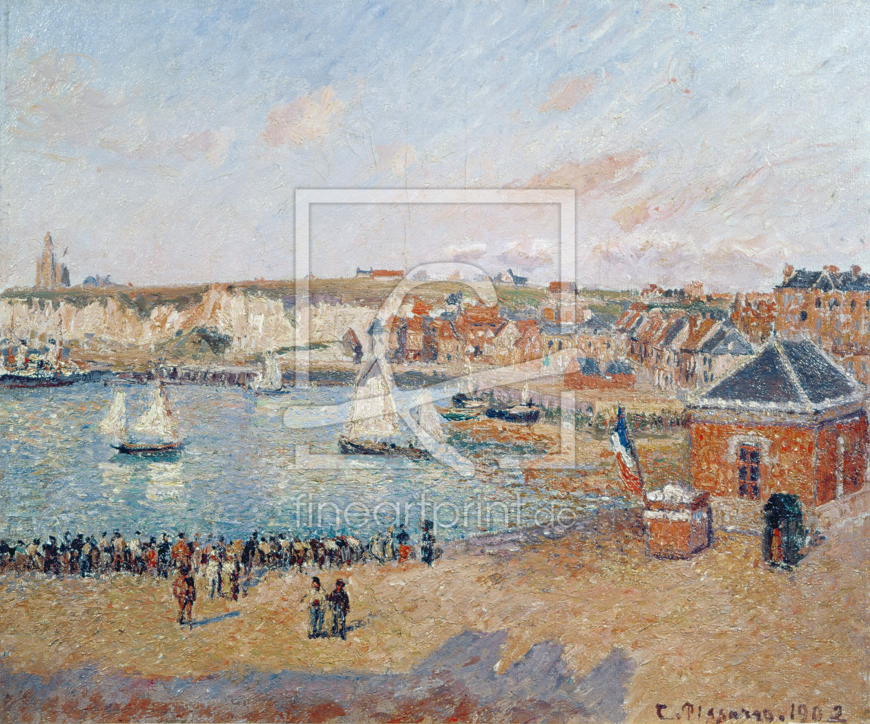 Bild-Nr.: 31000980 The Outer Harbour at Dieppe, 1902 erstellt von Pissarro, Camille