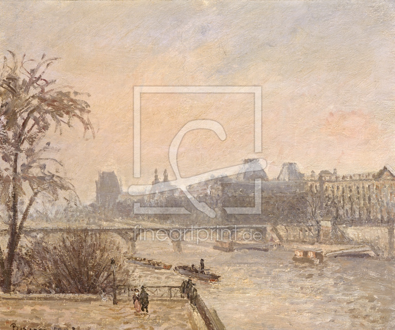 Bild-Nr.: 31000984 The Seine and the Louvre, 1903 erstellt von Pissarro, Camille