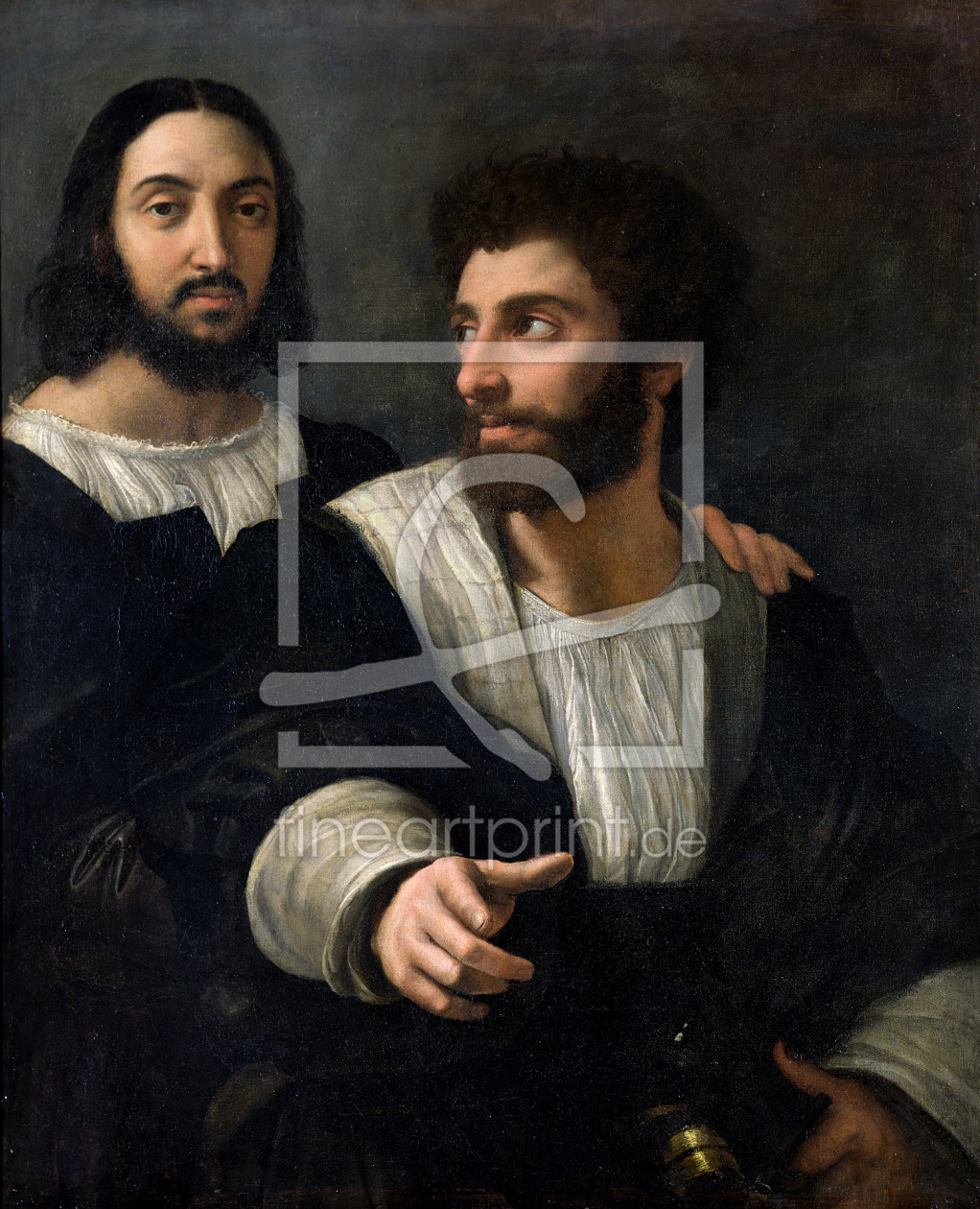 Bild-Nr.: 31000991 Self Portrait with a Friend erstellt von Raffaello Santi (Raffael)