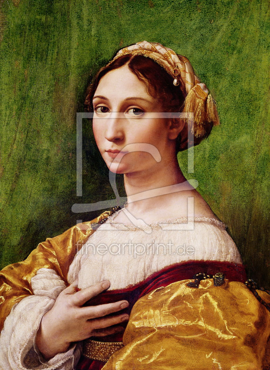 Bild-Nr.: 31000998 Portrait of a Young Girl erstellt von Raffaello Santi (Raffael)