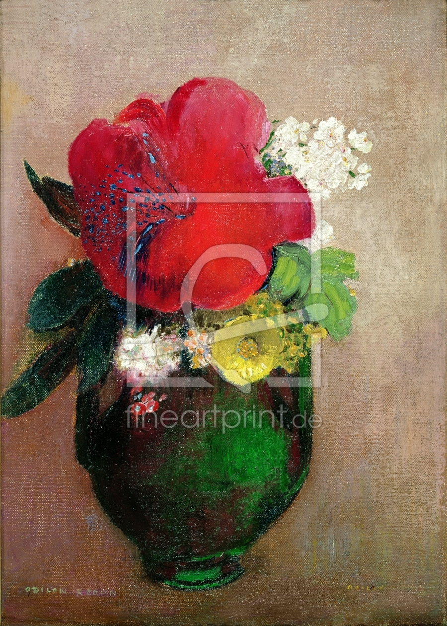 Bild-Nr.: 31001018 The Red Poppy erstellt von Redon, Odilon