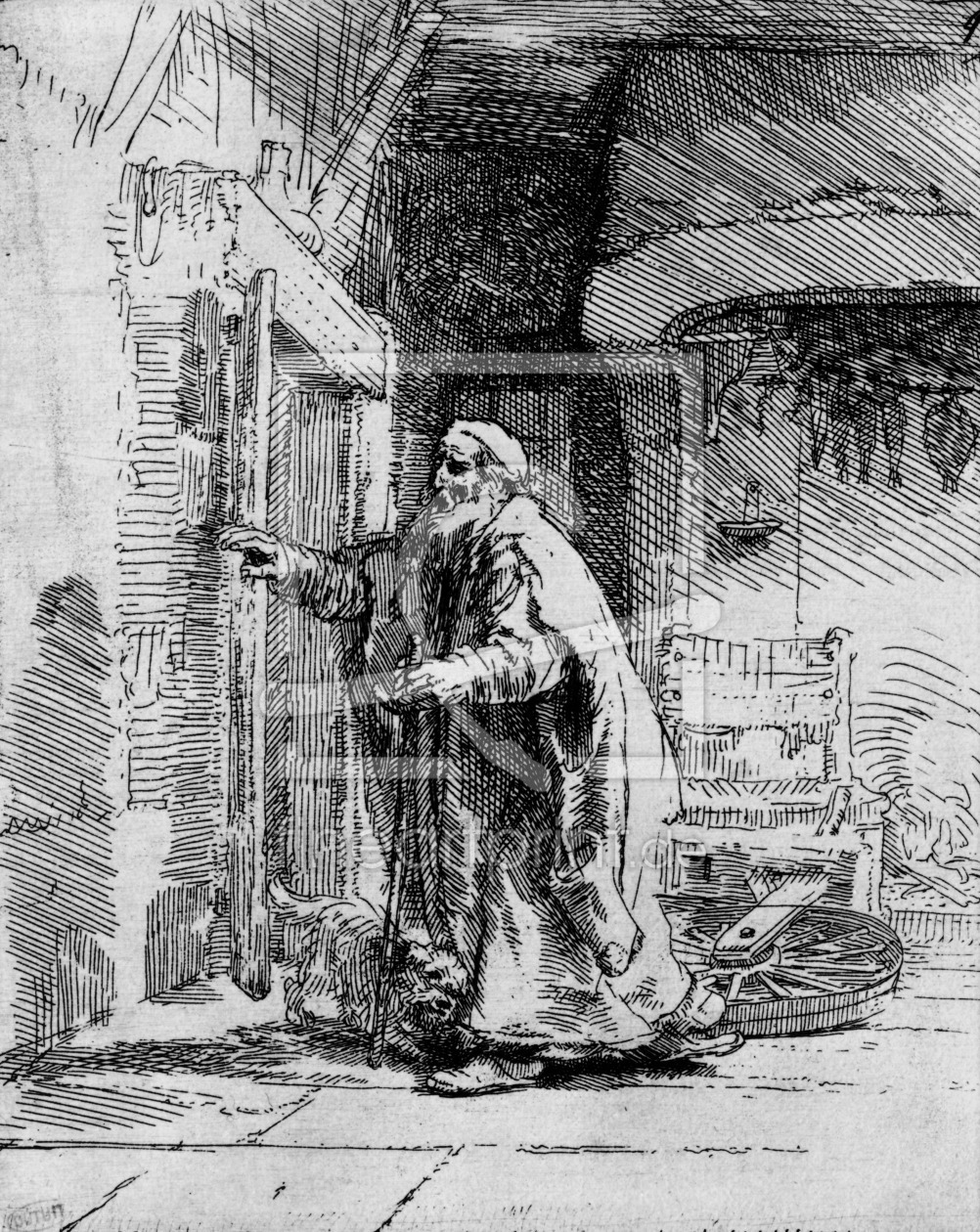 Bild-Nr.: 31001042 The blind Tobit, 1651 erstellt von Rembrandt Harmenszoon van Rijn