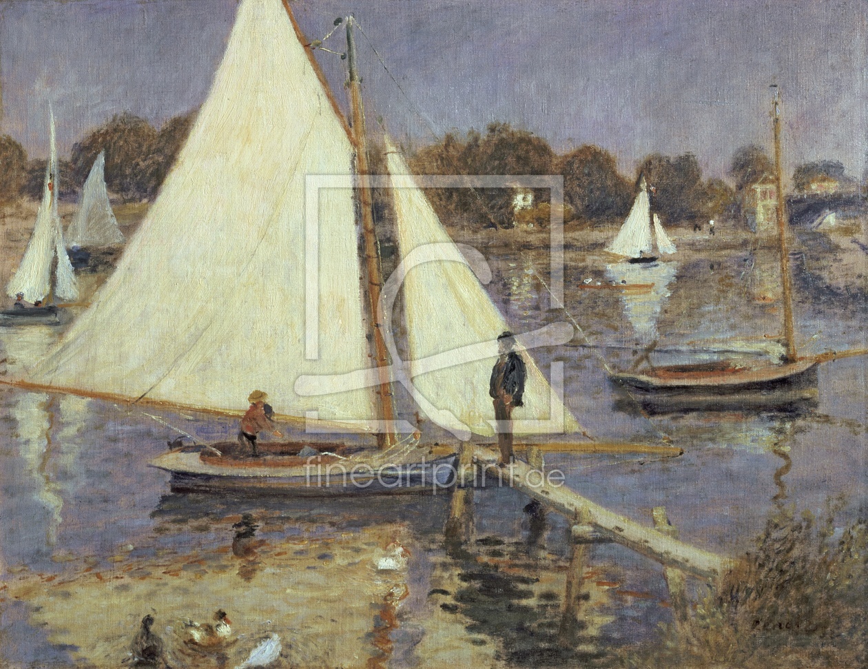Bild-Nr.: 31001079 The Seine at Argenteuil, 1874 erstellt von Renoir, Pierre-Auguste