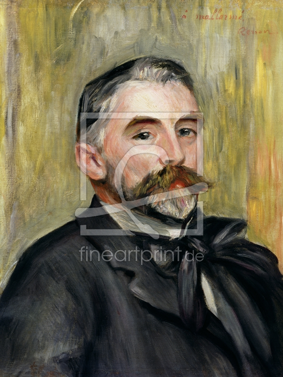 Bild-Nr.: 31001085 Portrait of Stephane Mallarme 1892 erstellt von Renoir, Pierre-Auguste