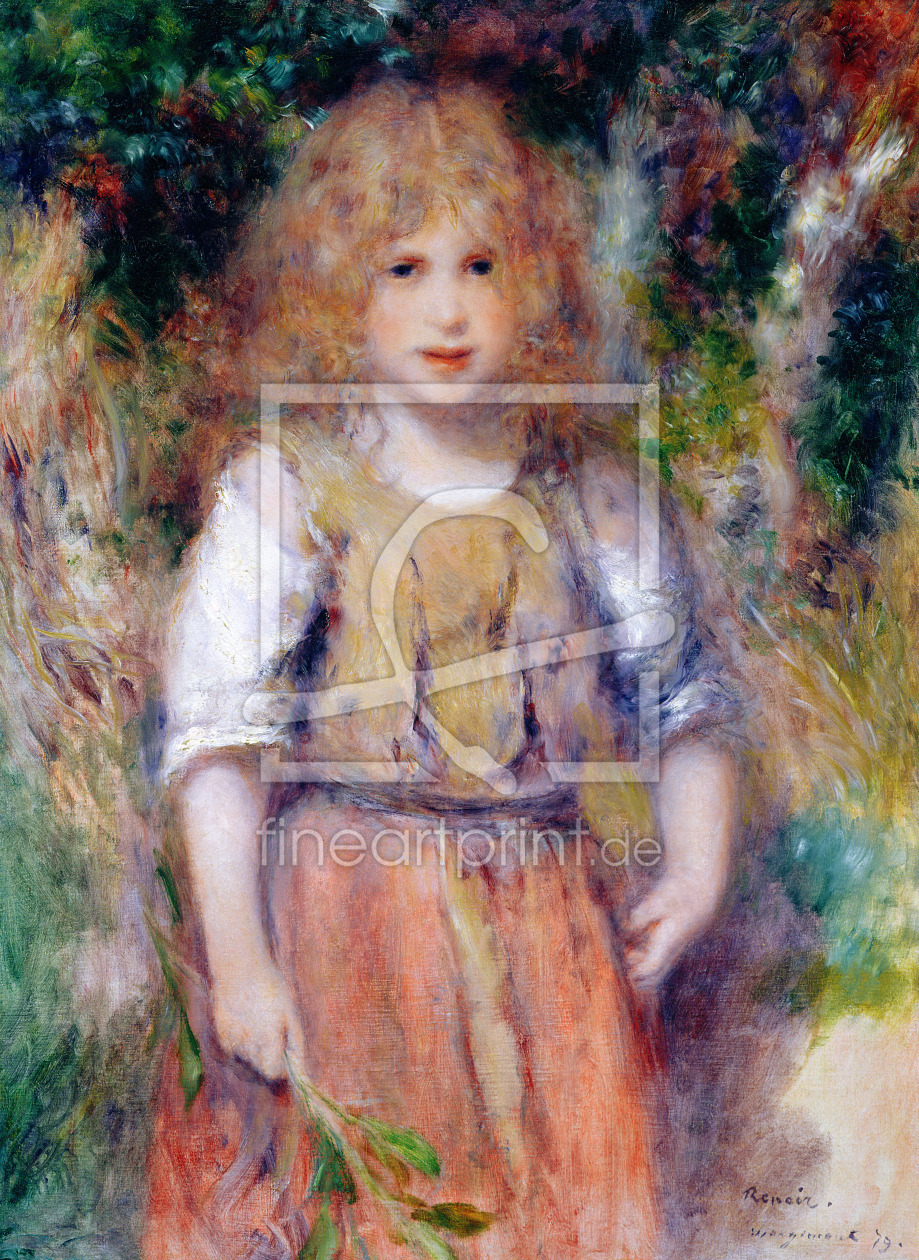 Bild-Nr.: 31001106 Gypsy Girl, 1879 erstellt von Renoir, Pierre-Auguste