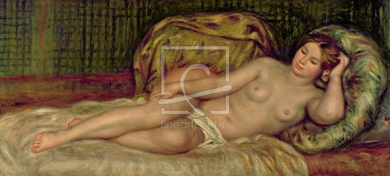Bild-Nr.: 31001137 Large Nude, 1907 erstellt von Renoir, Pierre-Auguste