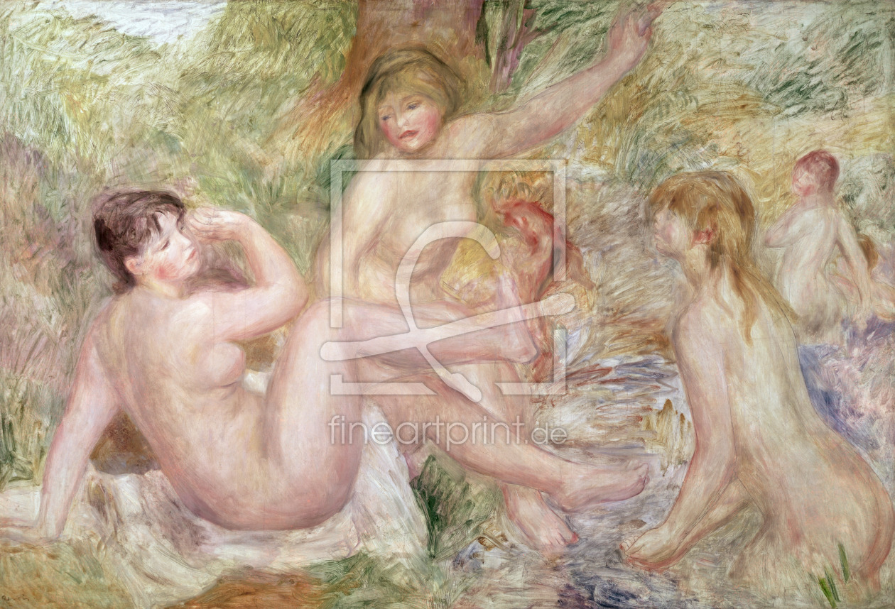 Bild-Nr.: 31001143 Study for the Large Bathers, 1885-1901 erstellt von Renoir, Pierre-Auguste