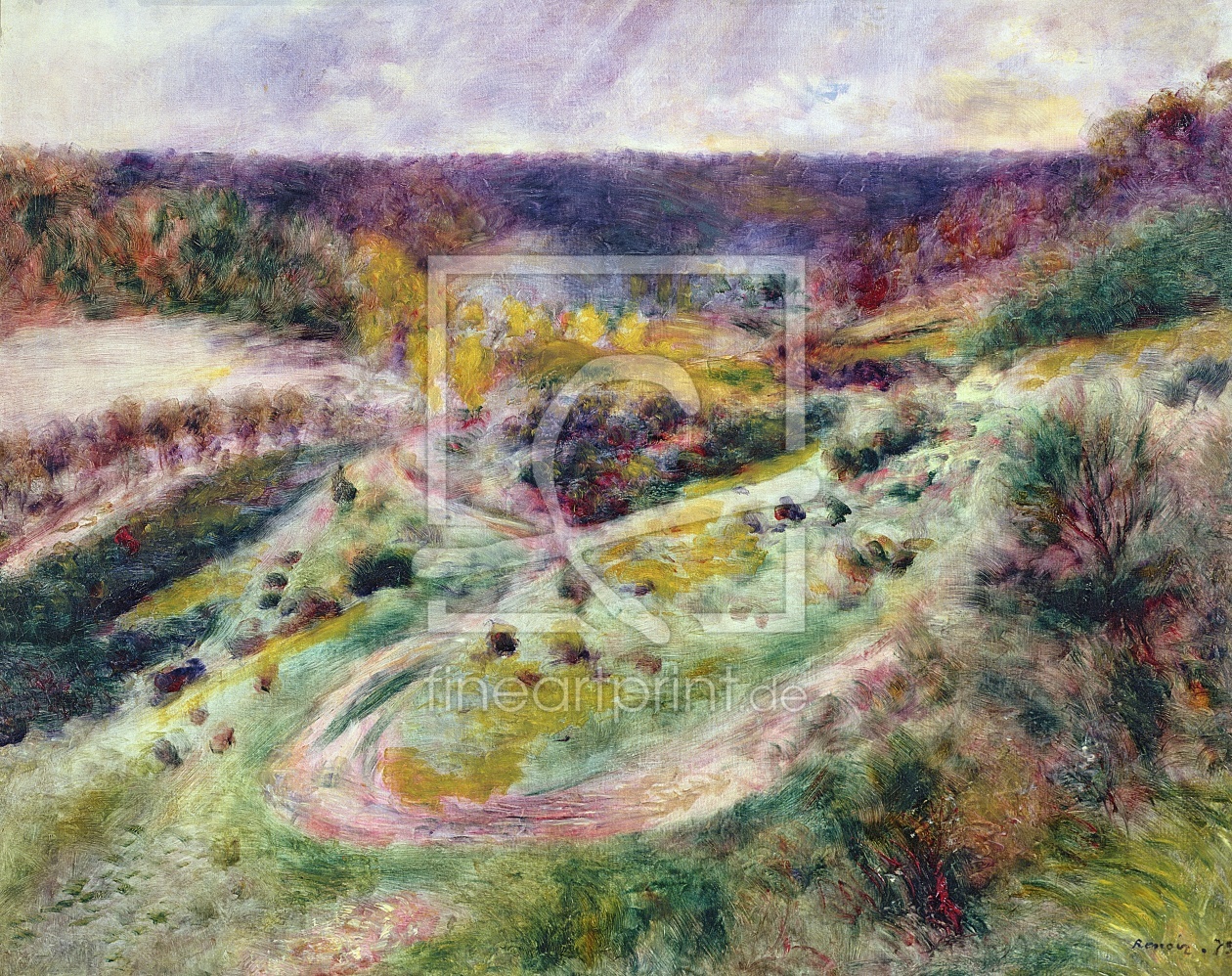 Bild-Nr.: 31001150 Landscape at Wargemont, 1879 erstellt von Renoir, Pierre-Auguste