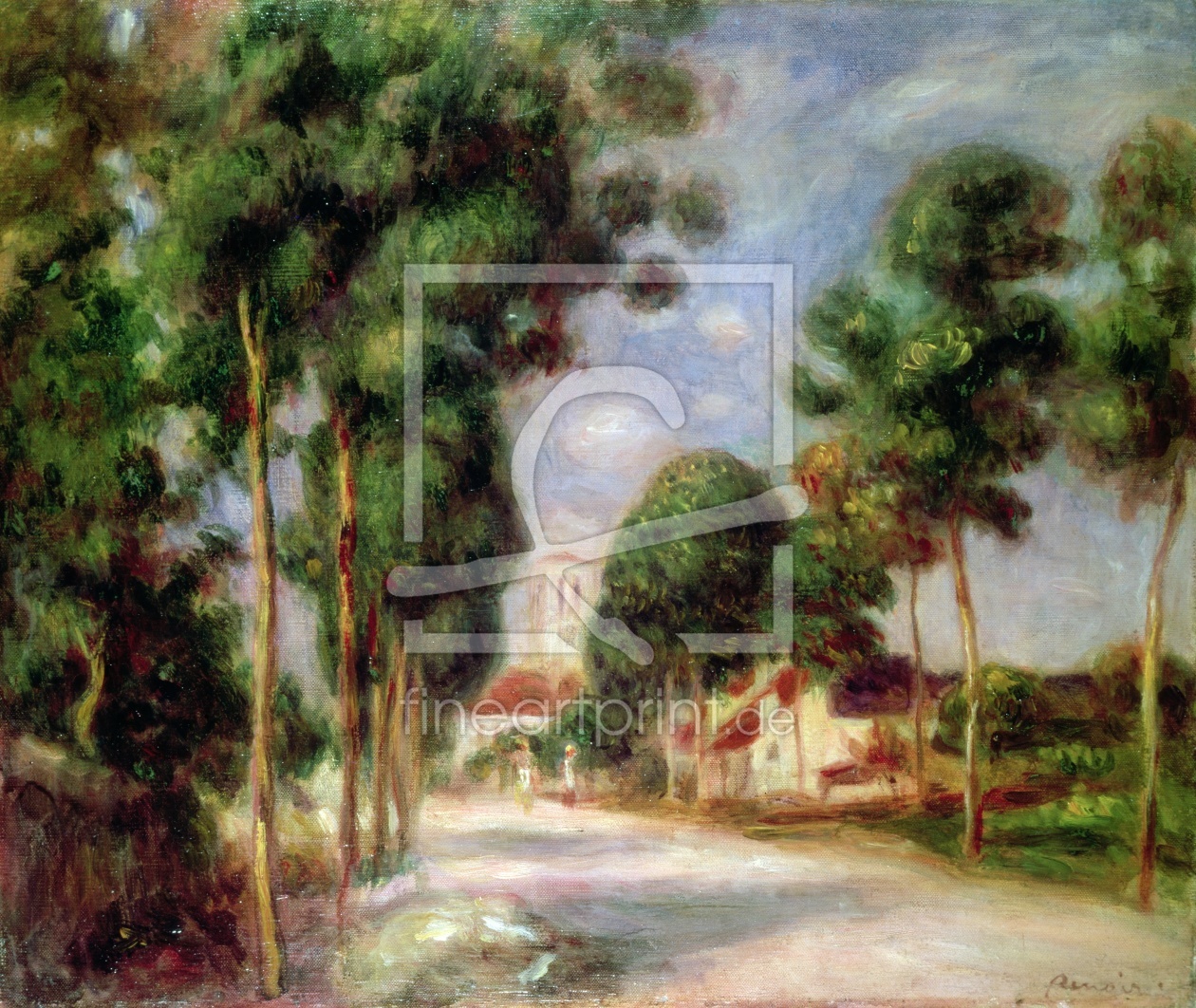 Bild-Nr.: 31001151 The Road to Essoyes, 1901 erstellt von Renoir, Pierre-Auguste