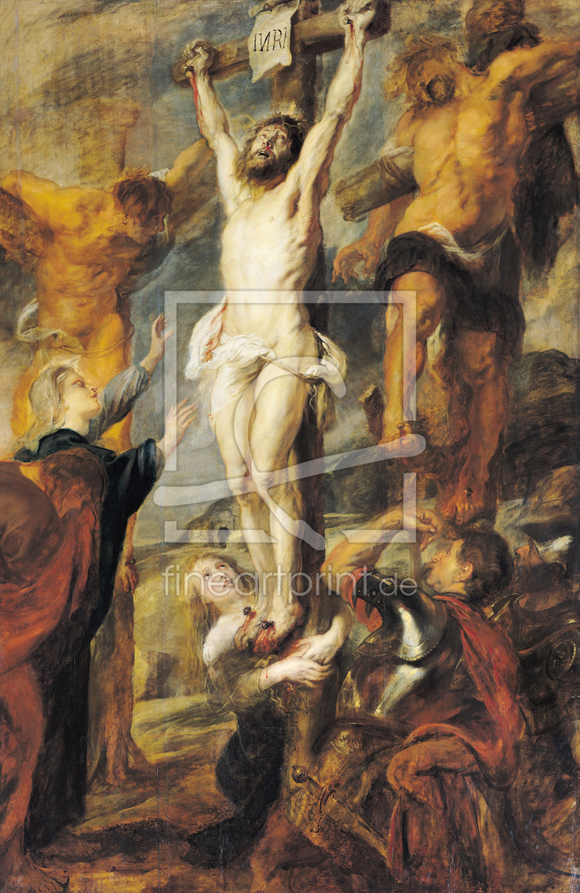 Bild-Nr.: 31001181 Christ Between the Two Thieves, c.1635 erstellt von Rubens, Peter Paul