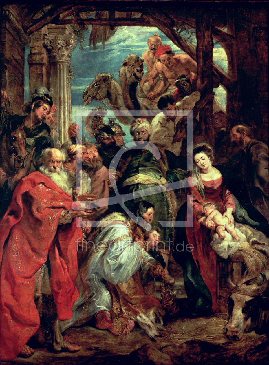 Bild-Nr.: 31001185 Adoration of the Magi, 1624 Bild-Nr.: 31001185 Adoration of the Magi, 1624 erstellt von Rubens, Peter Paul