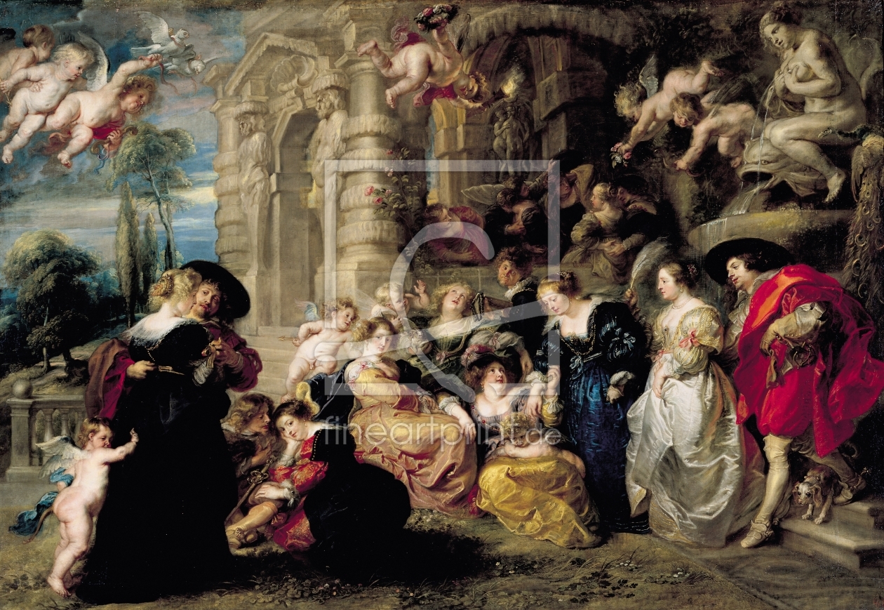 Bild-Nr.: 31001228 The Garden of Love, c.1630-32 erstellt von Rubens, Peter Paul