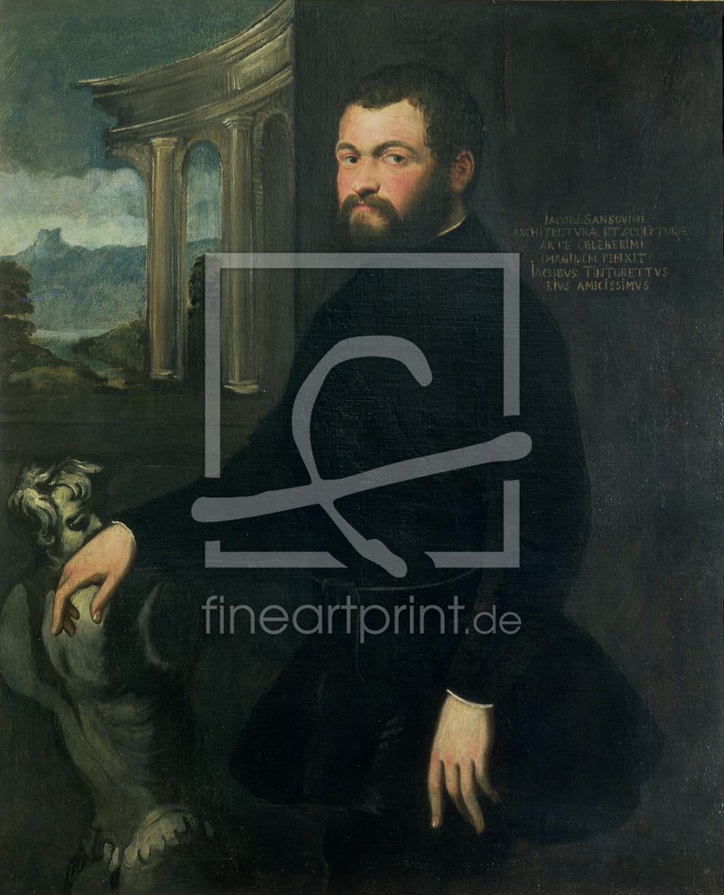 Bild-Nr.: 31001244 Jacopo Sansovino , originally Tatti, sculptor and State architect in Venice erstellt von Tintoretto, Jacopo