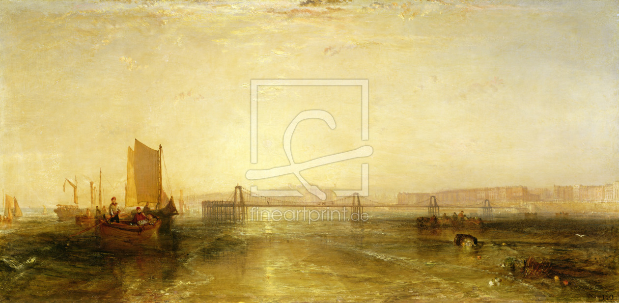 Bild-Nr.: 31001251 Brighton from the Sea, c.1829 erstellt von Turner, Joseph Mallord William