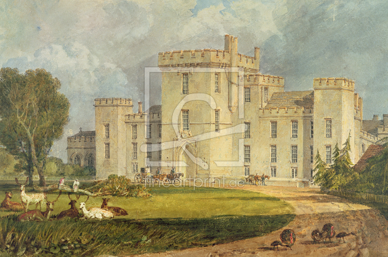 Bild-Nr.: 31001260 View of Hampton Court from the North-west, c.1806 erstellt von Turner, Joseph Mallord William