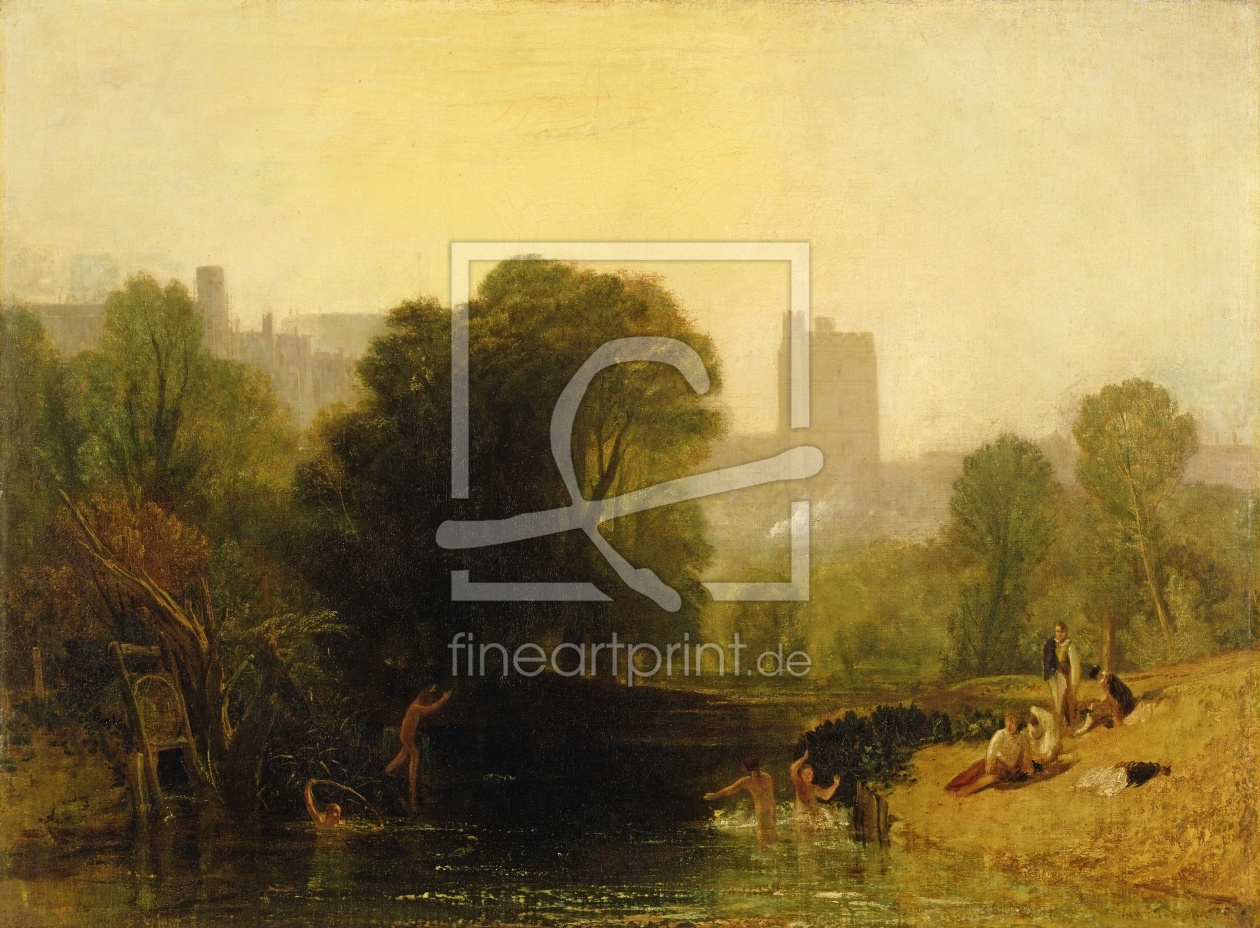 Bild-Nr.: 31001267 Near the Thames Lock, Windsor, c.1809 erstellt von Turner, Joseph Mallord William