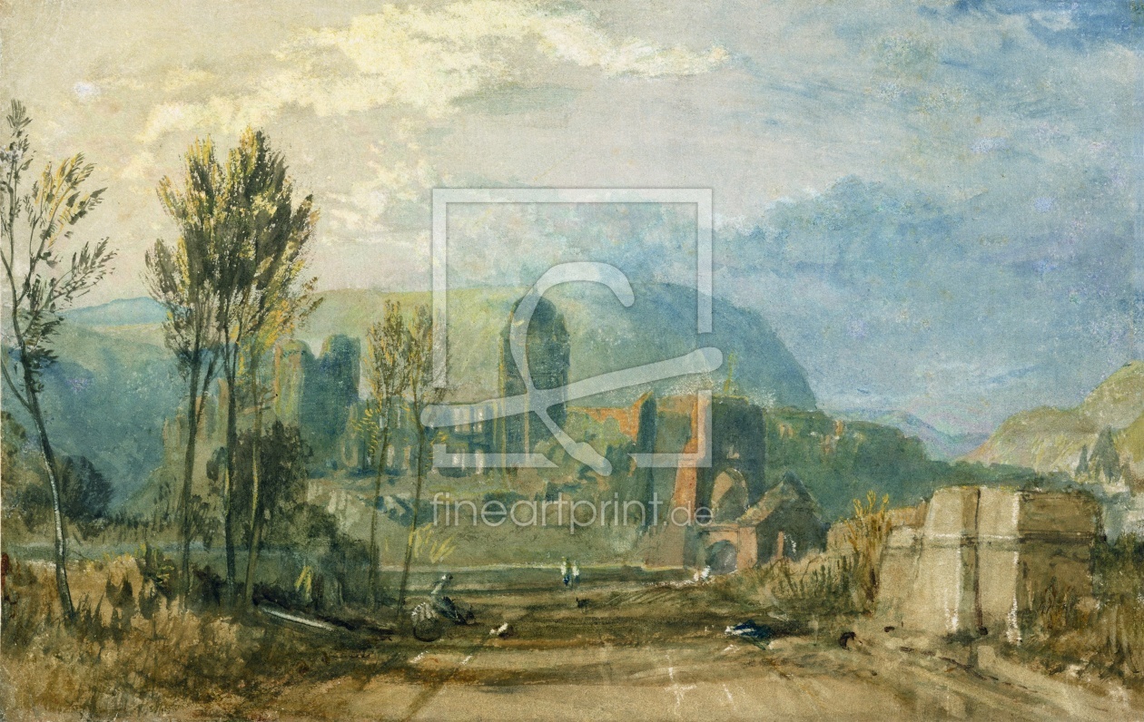 Bild-Nr.: 31001279 Tours, Sunset: Looking Backwards, c.1826-30 erstellt von Turner, Joseph Mallord William