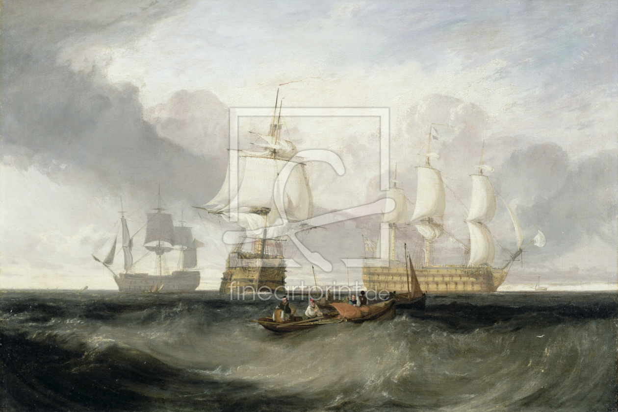 Bild-Nr.: 31001282 The 'Victory' Returning from Trafalgar, 1806 erstellt von Turner, Joseph Mallord William