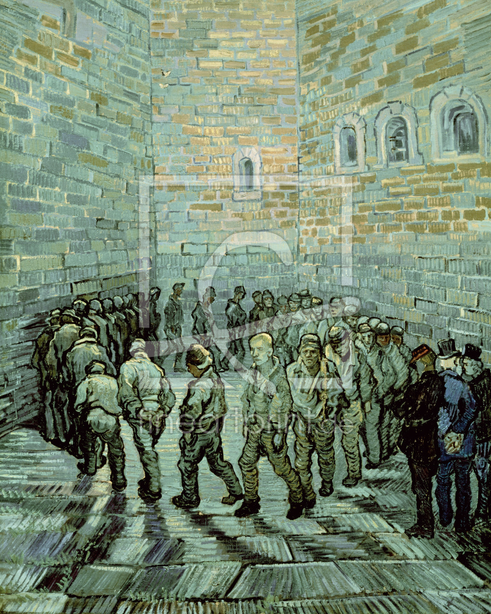 Bild-Nr.: 31001348 The Exercise Yard, or The Convict Prison, 1890 Bild-Nr.: 31001348 The Exercise Yard, or The Convict Prison, 1890 erstellt von van Gogh, Vincent