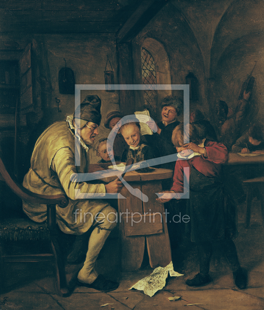Bild-Nr.: 31001461 The School Master, 1626-79 Bild-Nr.: 31001461 The School Master, 1626-79 erstellt von Steen, Jan Havicksz.