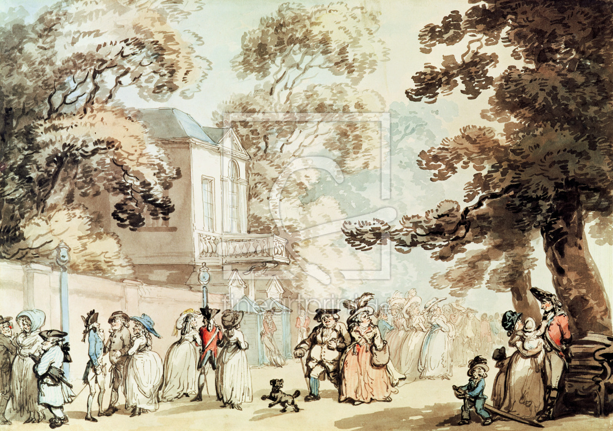 Bild-Nr.: 31001484 Spring Gardens, Ranelagh erstellt von Rowlandson, Thomas