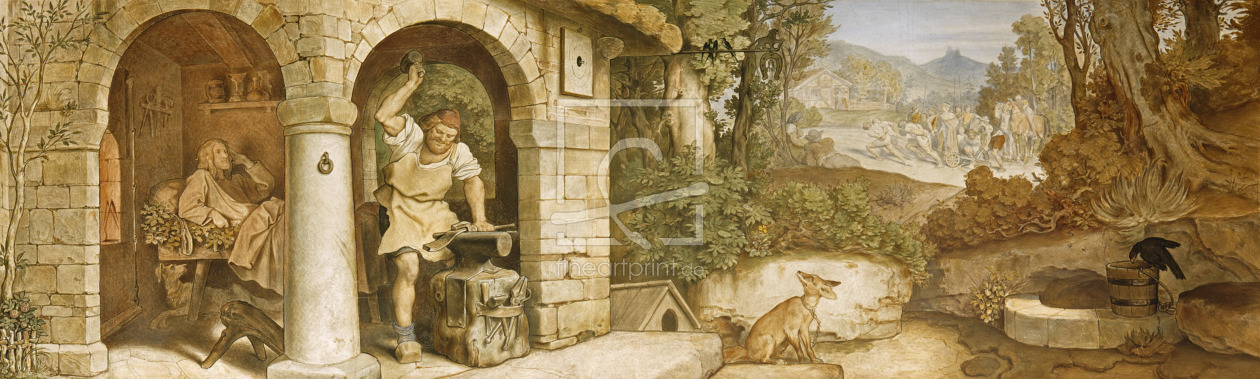 Bild-Nr.: 31001510 The Blacksmith of Ruhla, c.1854-55 erstellt von Schwind, Moritz Ludwig von