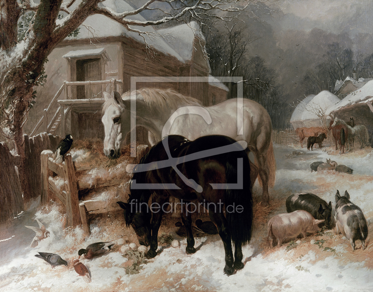 Bild-Nr.: 31001581 Farmyard Scene erstellt von Herring Snr, John Frederick