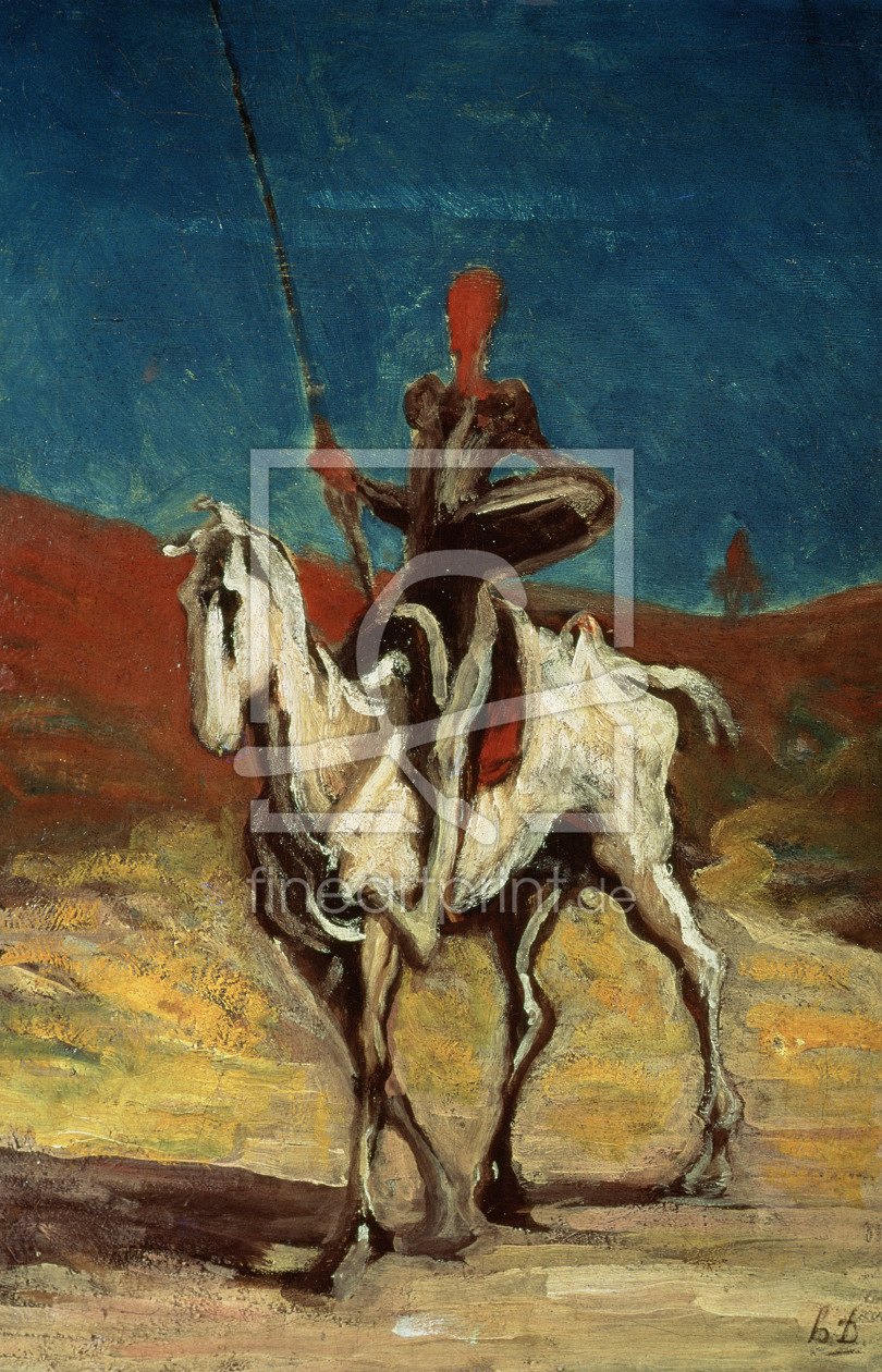 Bild-Nr.: 31001615 Don Quixote, c.1865-1870 erstellt von Daumier, Honore