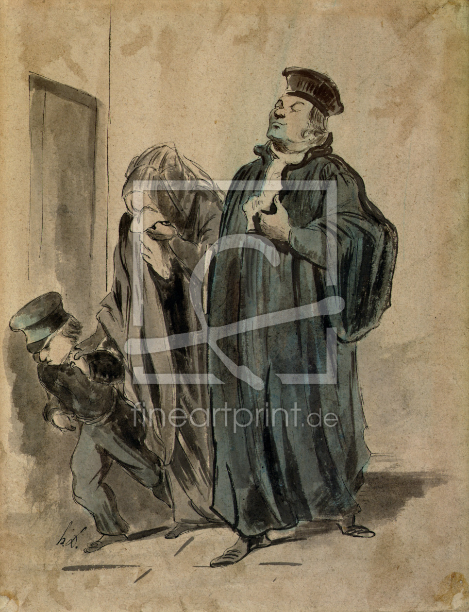 Bild-Nr.: 31001616 Judge, Woman and Child Bild-Nr.: 31001616 Judge, Woman and Child erstellt von Daumier, Honore